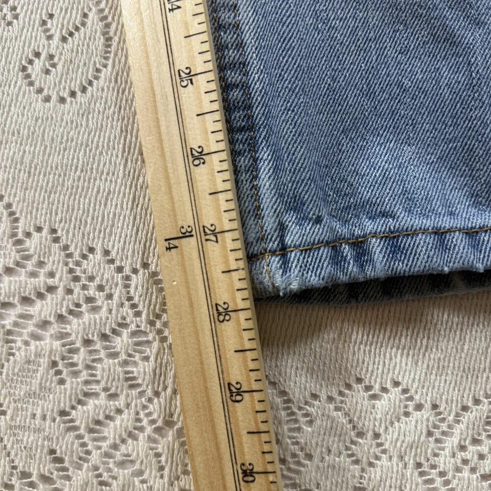 Levis 550 Jeans Mens 38x29 Blue Relaxed Fit Tapered Leg 100% Cotton Denim Pants